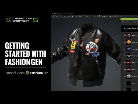 Getting Started with FashionGen | Character Creator 5 Tutorial