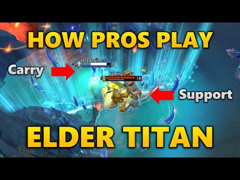 How to play Elder Titan like the TI10 Pros | Dota 2