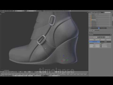 Blenderella (2011): clothing - boot detailing  (34/37)