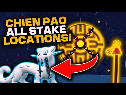 Chien Pao All Eight Stake Locations | Pokémon Scarlet and Violet Guide