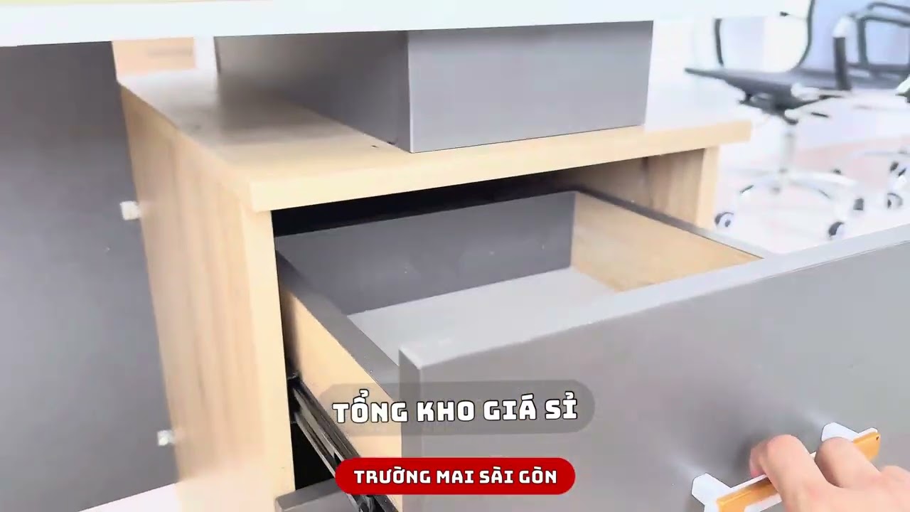 Bàn Làm Việc Có Hộc Tủ
