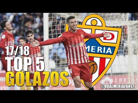 TOP 5 GOLAZOS UD ALMERIA 17/18