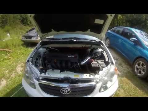 08 Toyota corolla s weapon r cold air intake