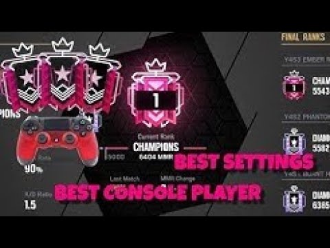 FIRST CHAMPION STEEL WAVE #1 CHAMPION + BEST SETTINGS - Rainbow Six Siege