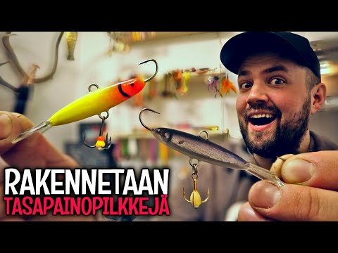 NÄIN TEHDÄÄN KEVENNETTY TASAPAINOPILKKI - PERUSTEELLISET OHJEET TASURIN TEKOON - ARVOTAAN PILKKI