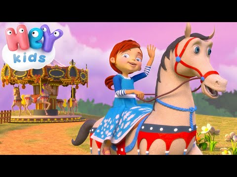 Era Uma Vez Um Cavalo 🦄 Musica infantil animada - HeyKids Português