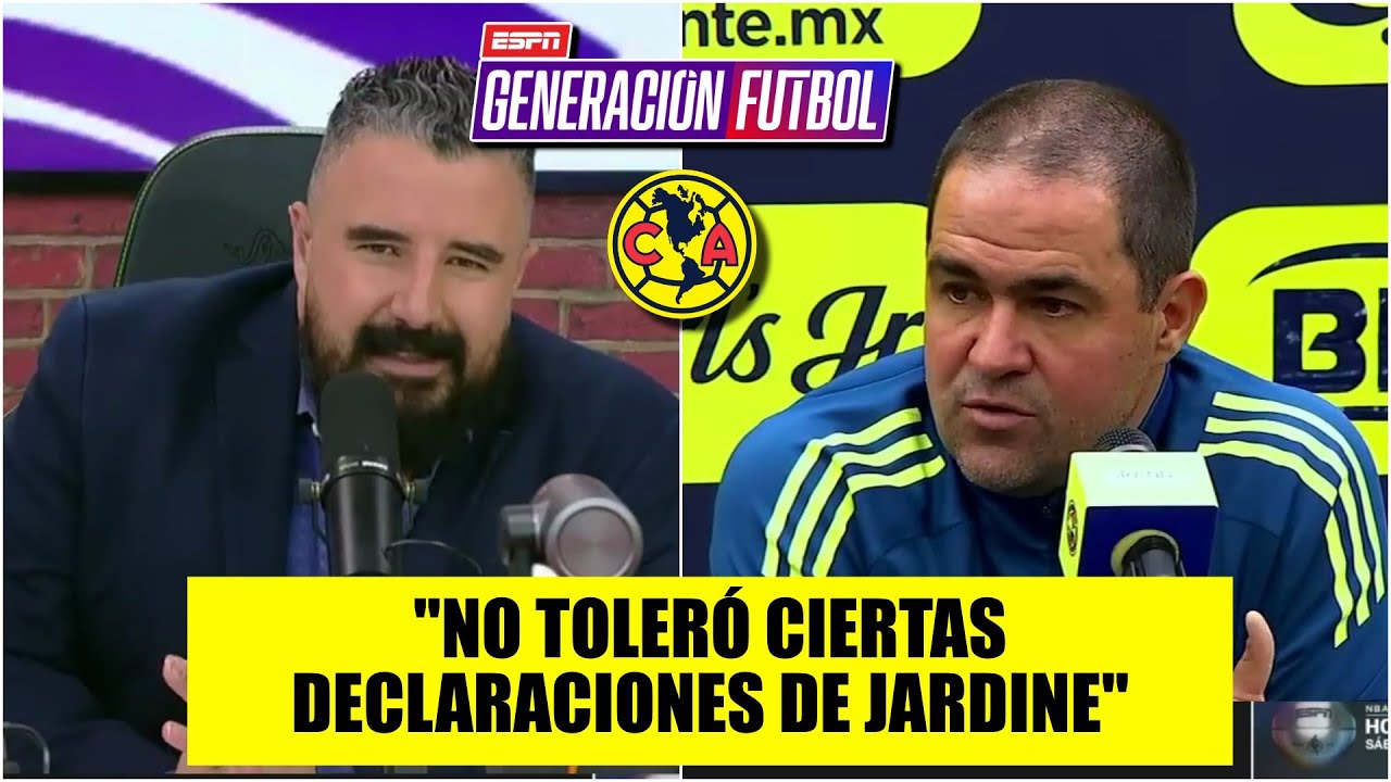 JARDINE es el MEJOR pero Álvaro Morales dice que ODIA esto del DT del AMÉRICA | Generación F