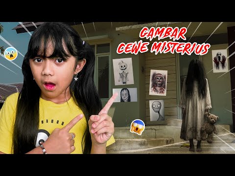 GAWAT ‼️ RUMAH SAMANTHA PENUH GAMBAR ANEH SERAM DARI CEWEK MISTERIUS 😱