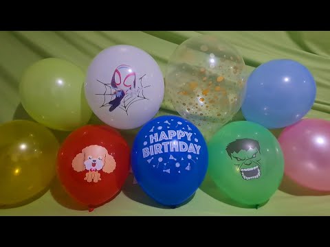 FUN BIRTHDAY BALLOONS POP PART 783!!!