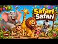 Safari Safari Animal Adventure Song Kids Songs Nursery Rhymes 3D Animation