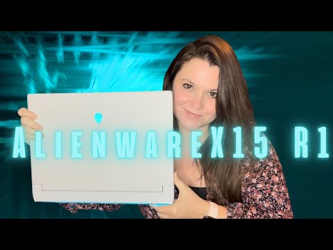 Unboxing Alienware X15 R1 Gaming Laptop Computer