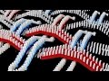 Spectacular Domino Rally Stunt Screen Link - YouTube