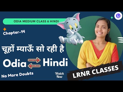 Chuho Miyaun So Rahi Hai (चूहों म्याऊँ सो रही है) Class 6 Hindi हिंदी Chapter 14 