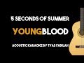 Youngblood - 5 Seconds Of Summer (Acoustic Guitar Karaoke Version)