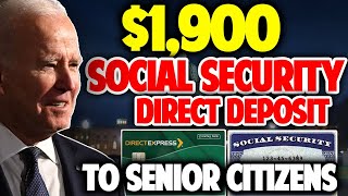 SSA: DIRECT DEPOSIT OF $1900 CHECK IS ARRIVING IN BANKS FOR ALL LOW INCOME SOCIAL SECURITY SSI SSDI