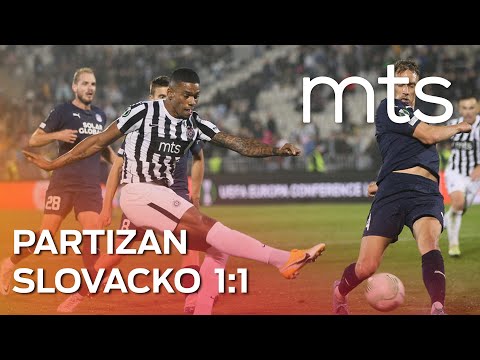 FK Partizan - Slovacko 1:1, 6. kolo grupne faze UEFA liga konferencije, sezona 22/23
