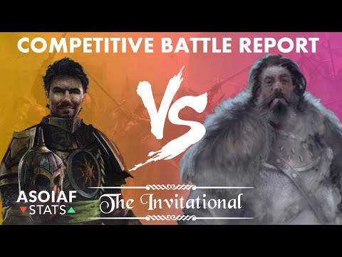 ASOIAF Invitational Team Battle Report: Martell (Forestpond) vs Boltons (DanG)