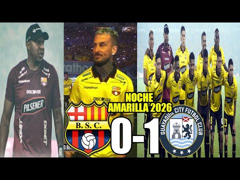 THE VALER VRG CYCLE HAS BEGUN! BARCELONA 0-1 GUAYAQUIL CITY! YELLOW NIGHT 2026 AND ANOTHER DISAPP...