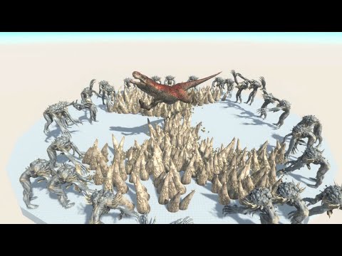 Every Unit surrounded by SCOURGE - Animal Revolt Battle Simulator