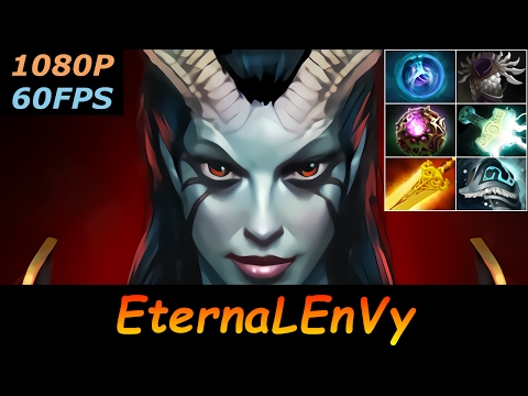 Dota 2 EternaLEnVy (smurf) Queen of Pain Pro Top MMR 22 Kills Ranked Full Gameplay