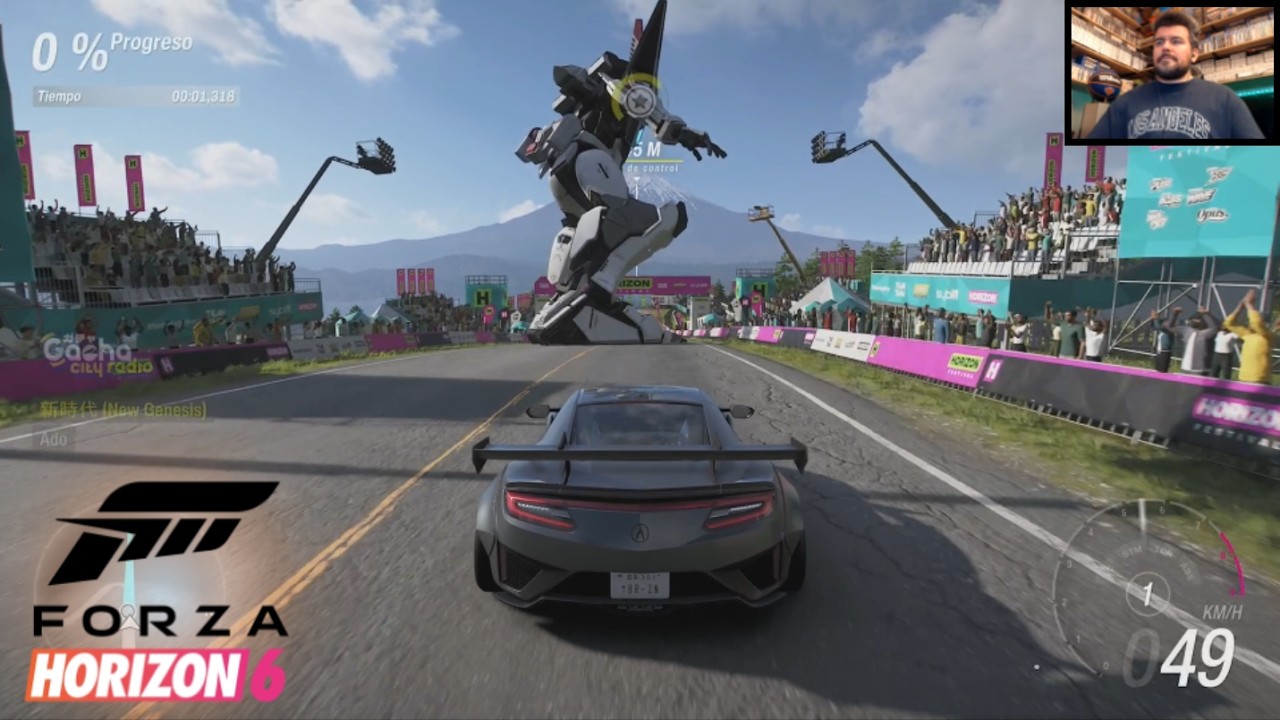 CARRERA CONTRA un ROBOT GIGANTE 🏁 Forza Horizon 6 - Gameplay en Español (PC / XBOX Series)