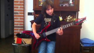 A Million to One Helloween (cover) Tristan 10 years old kid