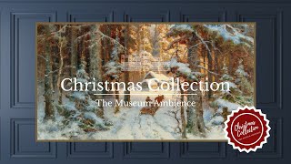 Winter Scene Painting • Christmas Ambience • Vintage Art for TV • 2 hours of HD steady painting •