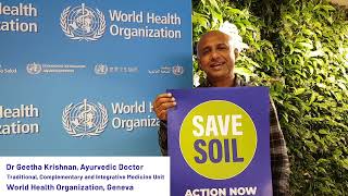 Dr Geetha Krishnan for Save Soil