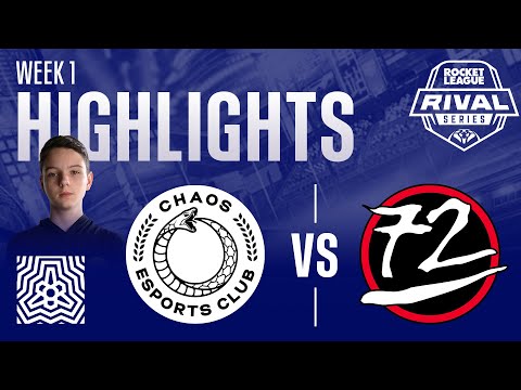 Chaos EC RLRS Season 9 Week 1 Highlights vs 72 Pin Connector ft. CorruptedG, Mectos, Taroco