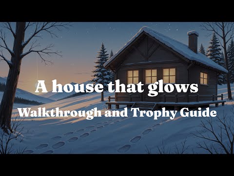 A house that glows - Full Walkthrough & Trophy Guide