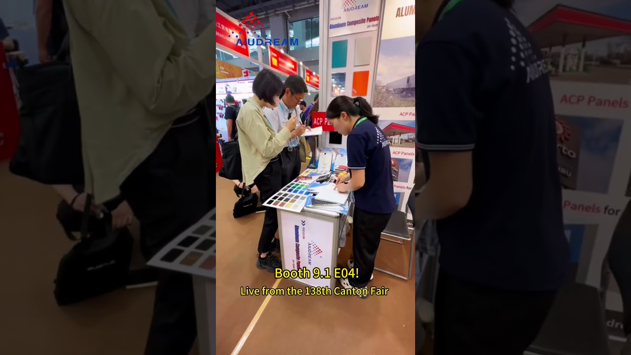 Shanghai Aludream at the 138th Canton Fair | Booth 9.1 E04 | Aluminum Composite Panels On Show