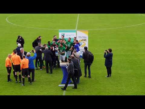 Remise de la coupe de la ligue des hauts de France le 10 juin 2019