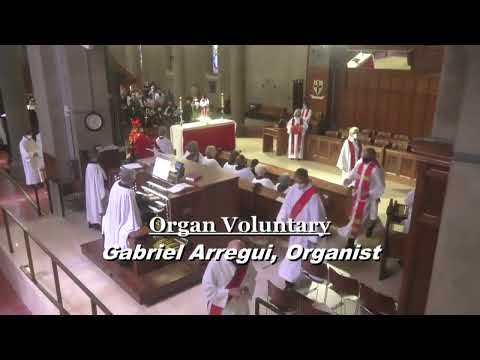 Improvisation on «Veni Creator Spiritus»  Gabriel Arregui, organist
