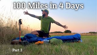 Solo Backpacking Along the South Downs Way - 100 Miles in 4 Days (Part 3)