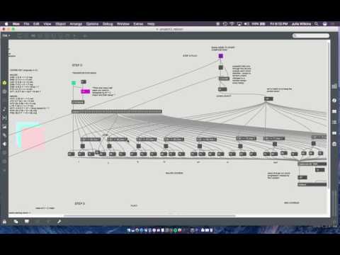 Max/MSP L-System Chord Sequencer Demo