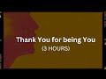 3 Hours OctaSounds Thank You For Being You