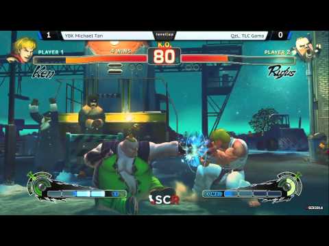 SSF4AE2014 YBK MICHAEL TAN VS QZL TLC GAMA - SCR2014 Day 3 HD