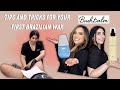 TIPS AND TRICKS TO PREPARE FOR YOUR FIRST BRAZILIAN WAX FEAT BUSHBALM PRO AND AFTERCARE PRODUCTS
