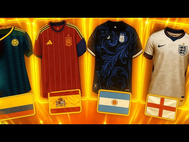 Vídeo relacionado con Mundial 2026 Camiseta de Fútbol Personalizadas para Hombres y Niño, Copa Mundial equipación Fútbol DIY Nombre Número con Conjunto Top Pantalón Corto y Calcetines Regalo de Futbol