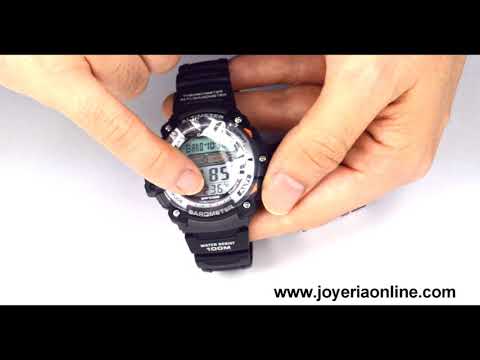 relojes casio con brujula y altimetro