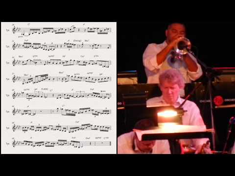 Tin Tin Deo: Victor Garcia Solo Transcription (Chicago Jazz Orchestra w/ Randy Brecker )