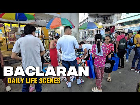 BACLARAN PARANAQUE CITY|DAILY LIFE SCENARY|STREET MARKET TOUR PART 2🇵🇭