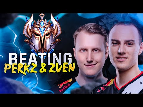WHAT HAPPENS WHEN THE RANK 1 GANGPLANK PLAYS VS C9 PERKZ AND ZVEN