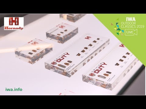 Hornady Outfitter & ETX Custom International Ammunition @ IWA Live 2019