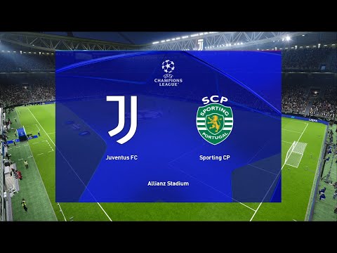 Juventus vs Sporting CP | Allianz Stadium | 2025-26 UEFA Champions League | PES 2021