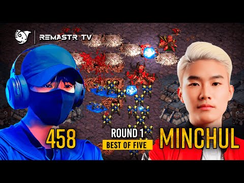 STARCRAFT FASTEST COREANO 🇰🇷 458 vs MINCHUL 🇰🇷 | M07·Bo5·R1