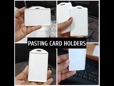 Plastic id card holder v12 (parthu)