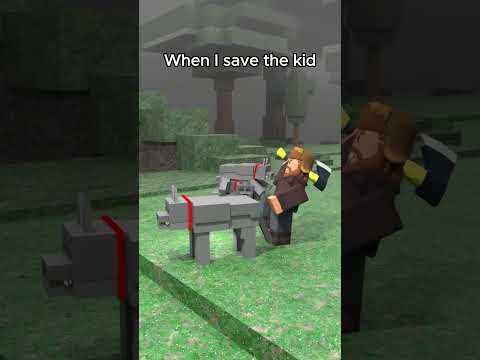 When I save the kid in 99 Nights in the Forest ☠️