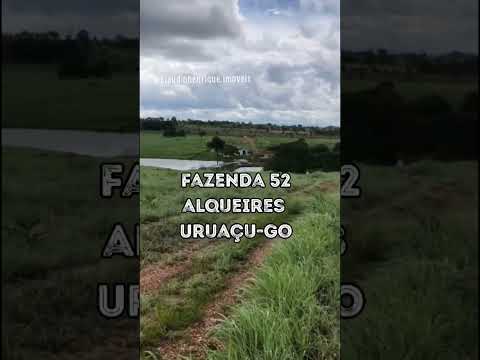 (62)9-8305-7960 Fazenda 52 alqueires Uruacu-Goiás