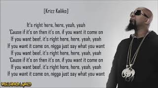 Tech N9ne - Beef ft. Krizz Kaliko (Lyrics)